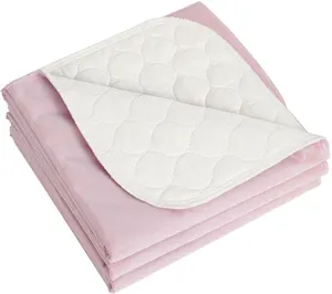 Coussinets de lit imperméables à absorption élevée Coussinets de lit réutilisables pour incontinence pour enfants, adultes