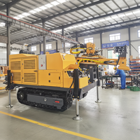 Foreuse hydraulique rotative sur chenilles diesel pour forage géotechnique et minier, vente en gros