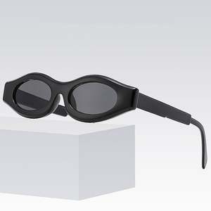 Gafas de Sol Vintage 2025 con Logotipo Personalizado, Color Jelly, Montura Pequeña, Protección UV400, Estilo Y2K, Ojo de Gato, para Hombre y Mujer - Product Image 5