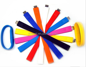 Promotion Gift USB Flash Drive Custom OEM Silicone Wristband with Low Price Features Custom Logo and USB Stick