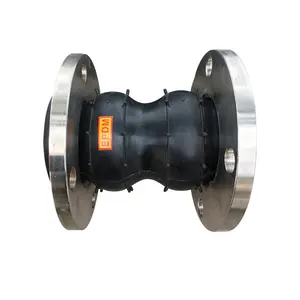 High Quality EPDM Pn16 Double Sphere Flanged Flexible Rubber Expansion Joint