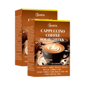 ผงกาแฟสำเร็จรูปคาปูชิโน่ธรรมชาติพร้อมรสช็อกโกแลตเผาผลาญไขมันดีท็อกซ์บรรจุภัณฑ์กล่องรสหวานแบรนด์ส่วนตัว - Product Image 6