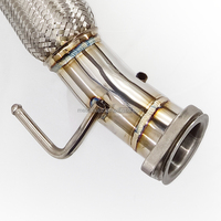 Collecteur d'échappement haute performance pour Ford Focus MK3 2.0L Duratec |   Collecteur d'échappement de performance en acier inoxydable 304 pour tuning