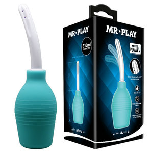 Jeringa Rectal Grande Corriente Anal Silicona Ducha Enema Colon Limpieza Guy Limpiador Anal - Product Image 1