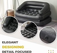 Canapé gonflable personnalisé canapé gonflable fauteuil gonflable canapé-lit d'extérieur pour le camping