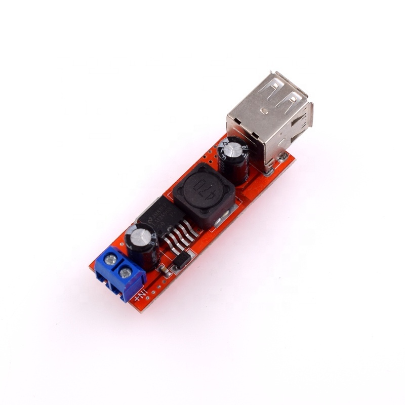 #272 Dual USB вход 6V 40 до 5В, пошаговый модуль источника питания с DC-DC автомобильным зарядным устройством понижающий преобразователь 3A dc понижающий модуль