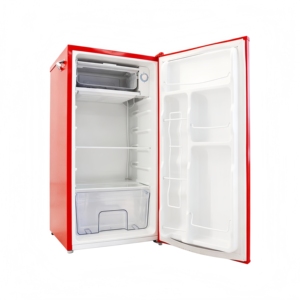 Refrigerador Rojo BC-90 Portátil para Uso en Hoteles, Refrigerador de Acero Inoxidable con Capacidad de 90L, Refrigerador Eléctrico - Product Image 4