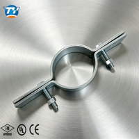 Support vertical UTT50 pleine taille, pince de fixation galvanisée de 1/2 à 8 pouces pour tuyauterie de circulation verticale de pulvérisation en usine