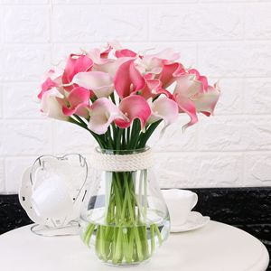 Mini Lirio de Agua Artificial de PU, 33 cm de Altura, Simulación Realista, Decoración para Bodas y Hogar, Accesorio de Fotografía - Product Image 1