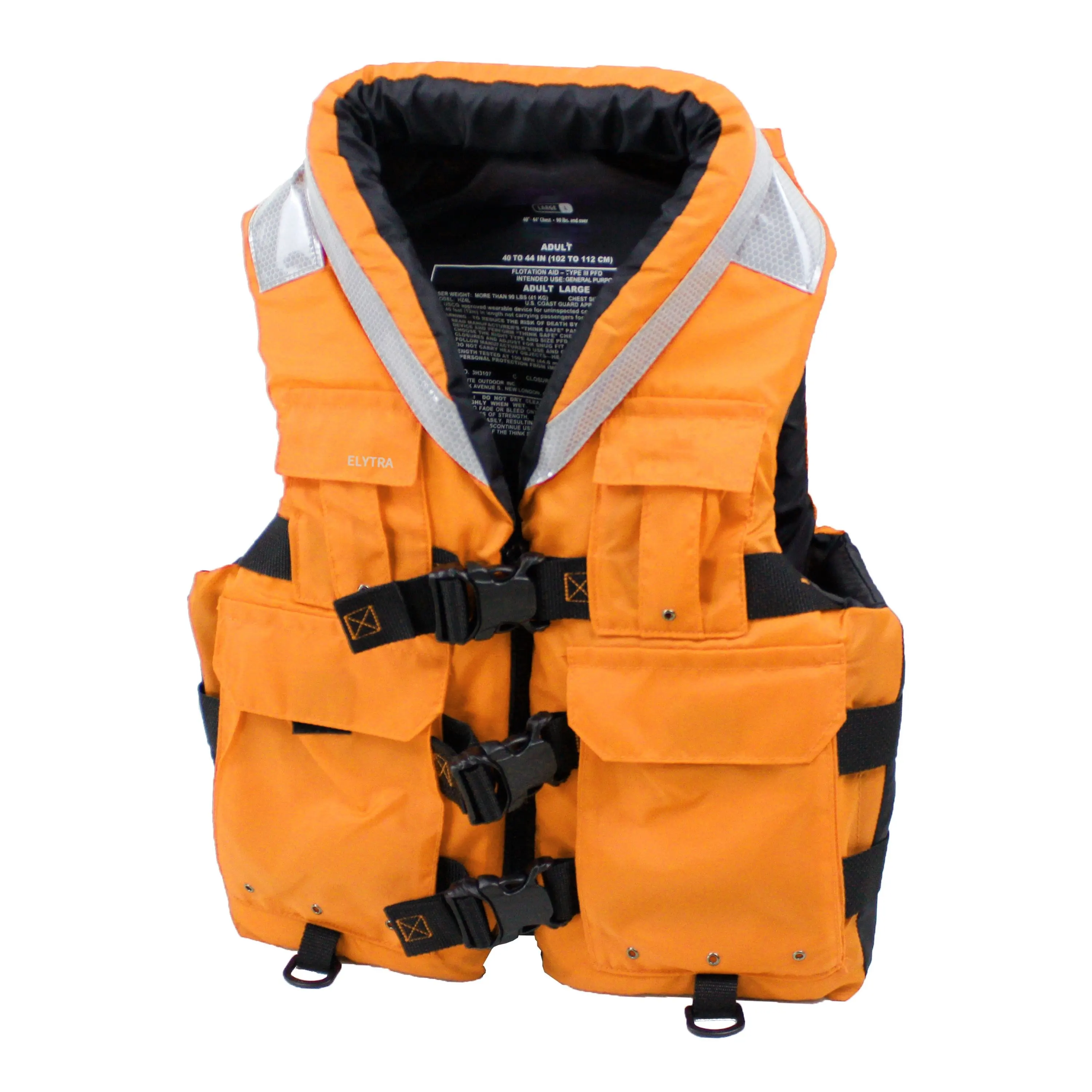 Economic Adulto PFD Rescue Life Jacket 100N Caiaque Boating Surf Supboard TIPO III PFD Swiftwater Resgate