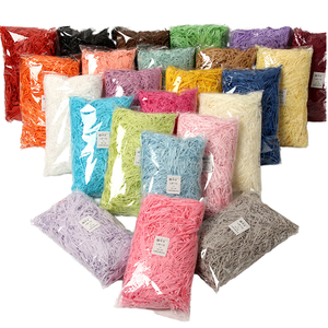 Papier déchiqueté coloré <span class=keywords><strong>Lafite</strong></span> Paper Pp Grass Shredded Paper Package for Gift Package Box Filling - Product Image 3