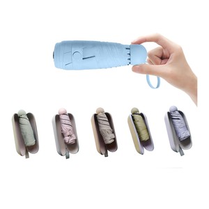 Venta caliente sol y lluvia Anti-UV Mini cápsula <span class=keywords><strong>paraguas</strong></span> pequeño <span class=keywords><strong>paraguas</strong></span> 5 veces portátil pequeño <span class=keywords><strong>paraguas</strong></span> - Product Image 3