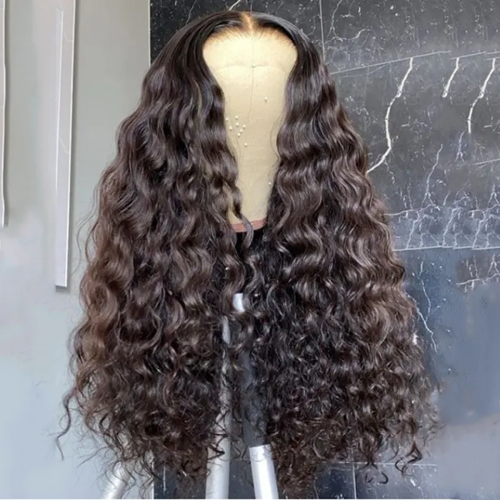 Virgin Remy Indian Hair Vendor Women Wig Natural Wave Lace Front Wigs Human Hair