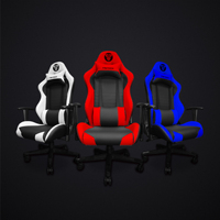 Chaise de jeu de bureau moderne Fantech GC182 Alpha Racing Style, dossier haut, en cuir PU, prix de gros