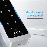 Lector de Códigos QR y de Barras IP66, Control de Acceso RS485 y Wiegand, Lector de Tarjetas NFC con Contraseña de 64 bits, Compatible con ISO 14443A