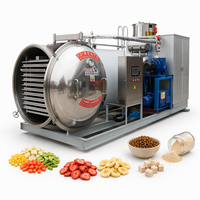 Vente directe usine : Ligne de production de jus de fruits et légumes (épinards, tomates, citrouilles) et de produits alimentaires lyophilisés – Lyophilisateur