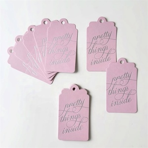 Ánh Sáng Sang Trọng Quần Áo Tag Mẫu Lời Mời Đám Cưới Lá Thẻ Hai Mặt In Thẻ Với Tùy Chỉnh Xây Dựng Thương Hiệu - Product Image 3