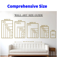 HAOWAI-Impression d'affiches professionnelles multi-tailles sur toile personnalisée, art mural, photo, peinture, impression avec cadre en option