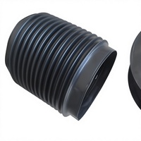 Housse de protection hydraulique pour machine-outil CNC en matériau synthétique imperméable résistant aux hautes températures, type accordéon