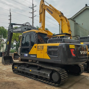 Excavadora Volvo EC210B de Segunda Mano en Buen Estado, Piezas Originales Completas, Bajo Consumo de Combustible, Excavadora de Construcción Volvo Usada - Product Image 1