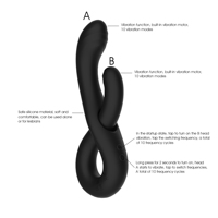 WINYI Fabricant de vibromasseur Sex toy pour adultes lesbiennes 2024 Nouveau design Vibrateur 2 en 1 G Spot Sex toy pour femmes Couples lesbiens