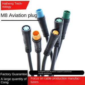 M8 銅コア航空プラグ防水ライン LED 電源電気自動車 2-6 コアバー男性と女性のヘッドペアコネクタ - Product Image 2