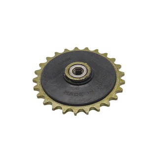 Roue tendeur de moto Jialing JH70 90 100 110, guide métallique, accessoire de pompe à huile, pièce de rechange pour réparation - Product Image 1
