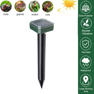 Repellente ad energia solare talpa roditore Vole tough Gopher Sonic Pest Repeller Snake Mole Repellent - Product Image 2