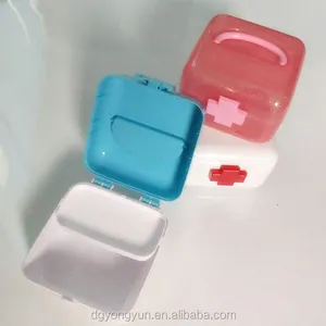 Helpful plastic band aid storage box for Treating Small Wounds 