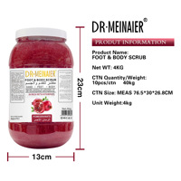 Private Merk Natuurlijke Veganistische Badreiniging Exfoliërende Scrub Biologische Vruchten Vitamine C Foot Body Scrub Gladde Verheldering 4Kg
