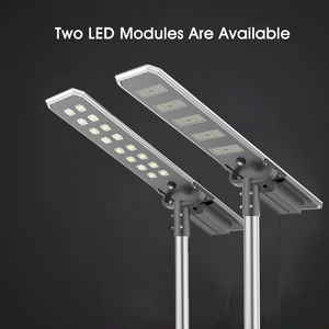 LECUSO経済的に高い明るさ60W 100w 120w 150w IP65防水6000K 3年保証すべて1つのLEDソーラー街路灯 - Product Image 3