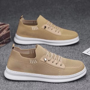 Chaussures de sport décontractées pour hommes en maille respirante, à lacets, semelle souple en PVC, idéales pour l'automne – Vente en gros fabricant - Product Image 2