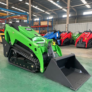 Cargadora Compacta con Motor Kubota, Maquinaria <span class=keywords><strong>de</strong></span> Movimiento <span class=keywords><strong>de</strong></span> Tierras, Minicargadora V1000, <span class=keywords><strong>Cadenas</strong></span> <span class=keywords><strong>para</strong></span> Neumáticos, Cargadora Frontal - Product Image 1