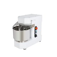 Nouveau produit 2025 : Pétrin spirale de table 10L avec moteur, haute productivité, tête inclinable et faible bruit pour usage commercial