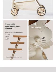 Cochecito de Bebé Ligero para Viajes, Conveniente para Desplazarse - Product Image 6