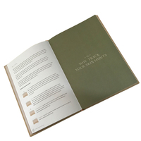 Agenda A5 relié rigide, journal personnalisé avec logo, impression de livre, agenda mensuel et hebdomadaire, carnet de gratitude