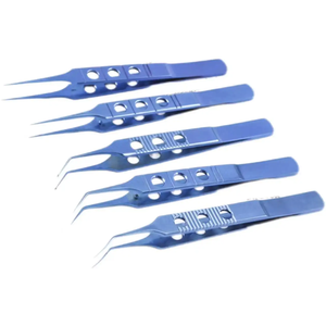 Kit de chirurgie de la cataracte à incision en titane de 21 pièces, ensemble d'instruments chirurgicaux ophtalmiques manuels en acier inoxydable - Product Image 5
