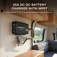 Cargador Inalámbrico para Auto Todo en Uno con Conexión para Tarjeta SIM para Uso en RV, Embarcaciones y Zonas Aisladas - USB y Monitoreo de Voltaje
