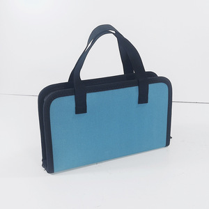 Portable <b>Tool</b> <b>Bag</b> Handheld Zipper Closure Oxford Cloth Top Handle Blue Color 095 099 - Product Image 1