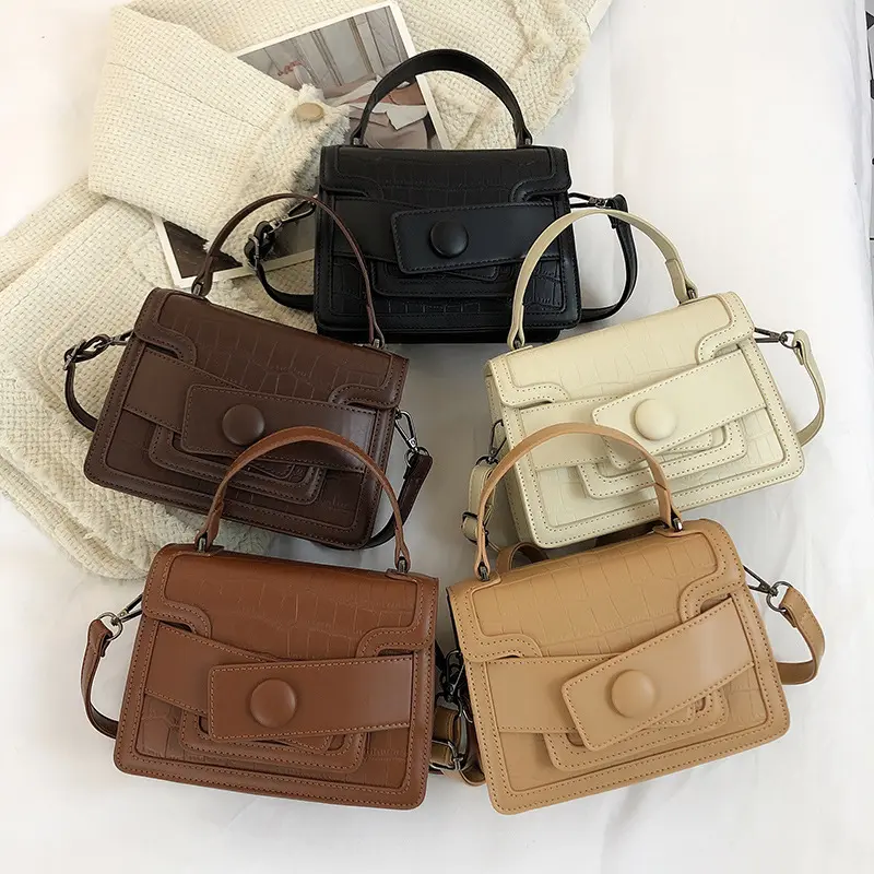 New High Quality Crocodile Embossed Leather Crossbody Bag Ladies Purses And Handbags Messenger Bags Designer Brands Luxury Bags