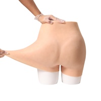 Crossdressing artificiel homme à femme femme faux vagin pantalon silicone fesses et fesses Sexy hanche culotte transgenre
