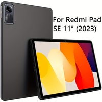 Redmi Pad SE 11 İnç 2023 Tablet Kılıfı Yumuşak Silikon TPU Arka Kapak: Çizilmeye Dayanıklı, Kaymaz, Hafif