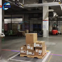 Système intelligent de dimensionnement et de pesage de palettes de marchandises volumineuses, scanner de volume et de poids