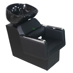 Hot Sale Hair Salon Color Custom Comfortable Massage Furniture Head Spa Shampoo Chair Washing <b>Bed</b> With Bowl - Product Image 2