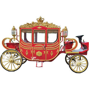 Calèche royale pour mariages et occasions spéciales – Calèche de cérémonie décorée par le fabricant - Product Image 1