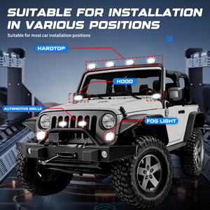 Luces de Conducción de Alta Calidad de 220W, Foco LED para Automóvil, Accesorios para Automóvil, Luces de Trabajo Mejoradas, Luces de Rejilla - Product Image 5