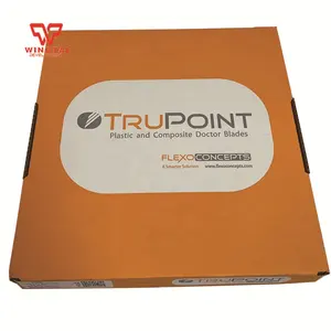 Trupoint Brand of Plastic Ink Scraper Made in USA Flexo Printer Ink Scraper Printing Machine Doctor Blade