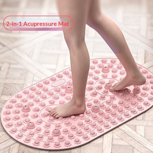 Liquid Solid Soft TPR/TPE Home Foot <strong>Acupressure</strong> Mat for Jogging <strong>Magnetic</strong> <strong>Therapy</strong> Meridian Massage Treatment Bag - Product Image 1