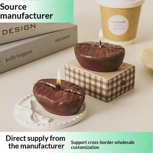 <span class=keywords><strong>Bougie</strong></span> parfumée en forme de grain de café, faite à la main, haut de gamme, très vendue au Moyen-Orient, idéale comme cadeau souvenir. - Product Image 3