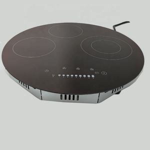 Placa de Cocción Vitrocerámica Eléctrica LingFeng de 3 Quemadores, Zona de Cocción Grande de 500 mm, Alta Potencia de 5800 W - Product Image 2